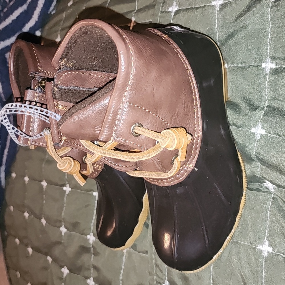 Sperry Girls 11k Toddler Brand New No Tags Brown